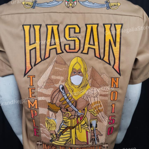 Embroidery Shriner Shirt