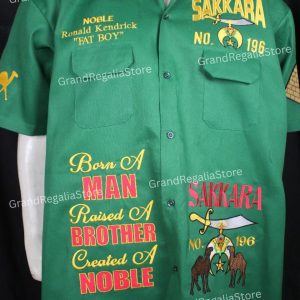 Custom Embroidered Shriner Walking Shirt