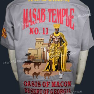 Custom Embroidered Shriner Walking Shirt