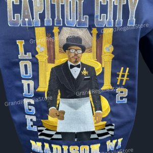 Custom Embroidery Lodge Masonic Walking Shirt
