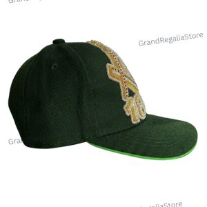 Masonic Lodge Baseball Cap with Rhinestones