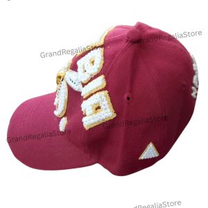Shriner Baseball Cap with Rhinestones