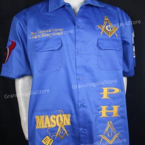 Custom Embroidery Masonic Walking Shirt