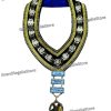 Single Beaded Lodge Chain Collar