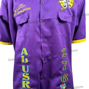 Custom Embroidered Clown Walking Shirt