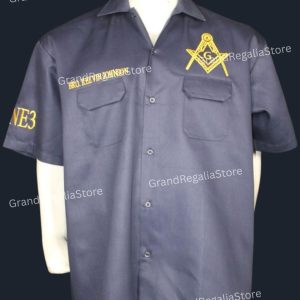Custom Embroidery Masonic Walking Shirt