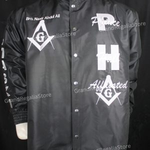 Custom Embroidered Masonic Windbreaker Jacket