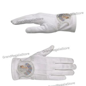 DOI Embroidered Gloves