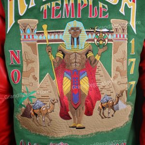 Custom Embroidery Shriner Varsity Jacket