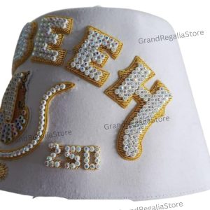 Custom Embroidered DOI Fez & Fez Case