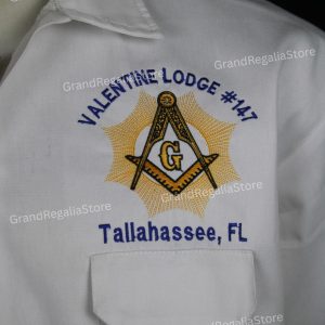 Custom Embroidery Masonic Walking Shirt