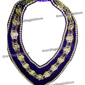 Single Beaded Lodge Chain Collar