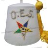 Custom Embroidery OES Fez with Single Row Rhinestones