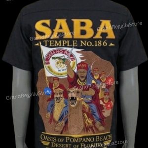 Custom Embroidered Shriner Walking Shirt