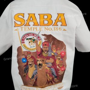 Custom Embroidered Shriner Walking Shirt