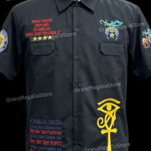 Custom Embroidered Shriner Walking Shirt