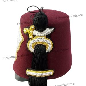 Custom Embroidery Shriner Fez