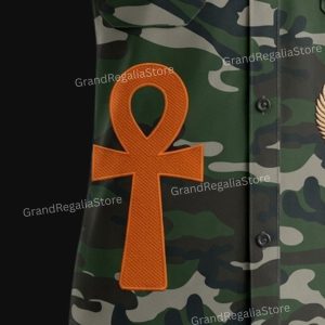 Custom Embroidered Camo DOI Walking Shirt