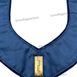 OES Royal Blue Velvet Chain Collar