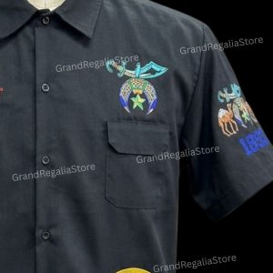 Custom Embroidered Shriner Walking Shirt