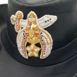 Shriner Hat with Rhinestones