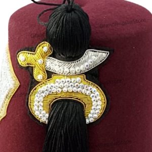 Custom Embroidery Shriner Fez