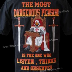 Masonic Knights Templar Walking Shirt