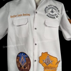 Custom Embroidery Masonic Walking Shirt