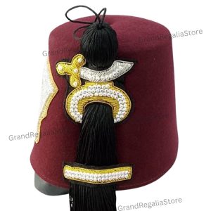 Shriner Fez with Rhinestones